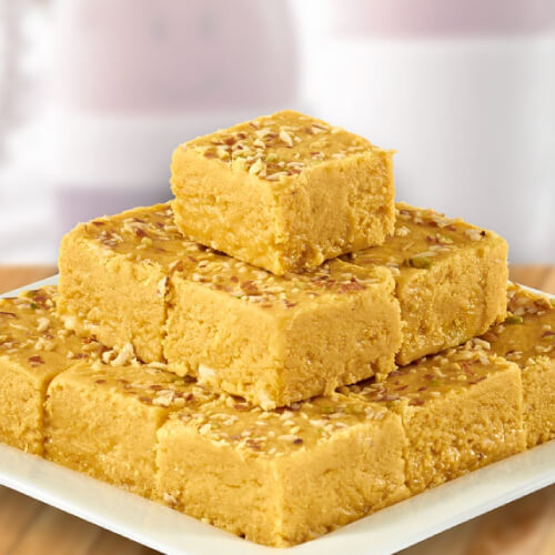 Indian sweets wholesale Point Cook - BESAN-BURFI