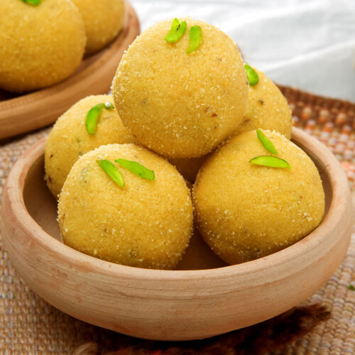 Indian sweets mithai – Besan Ladoo